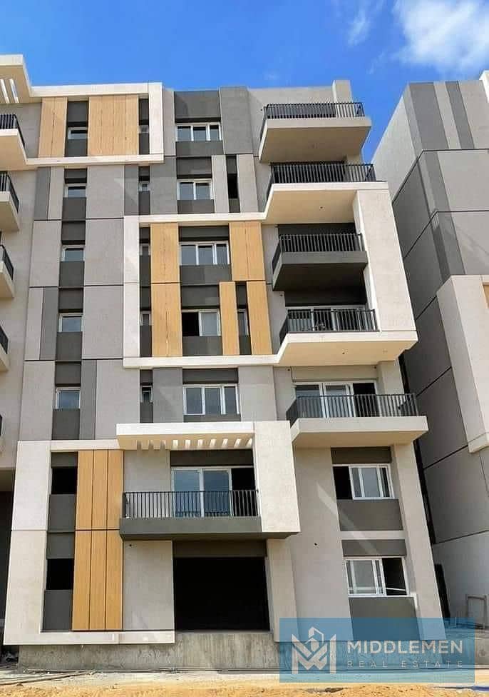 apartment 138m prime location ready to move , haptown mostakbal city 4