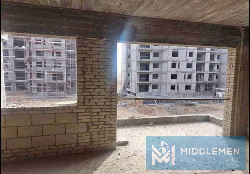 apartment 168m under market price deliverey 2024 prime location , hap town mostakbal city 7