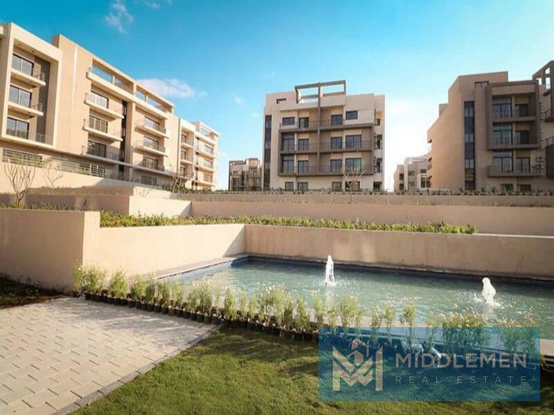 apartment 130m bahary fully finished installment till 2031 , moon residence almarasem 8