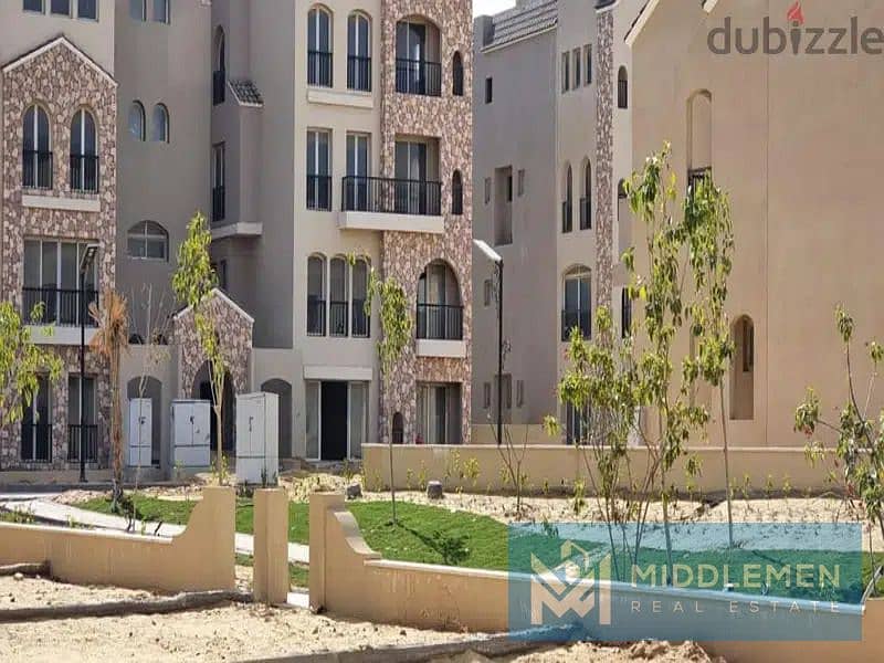 شقة  125  متر موقع  متميز جرين سكور مستقبل سيتي  green  square 4