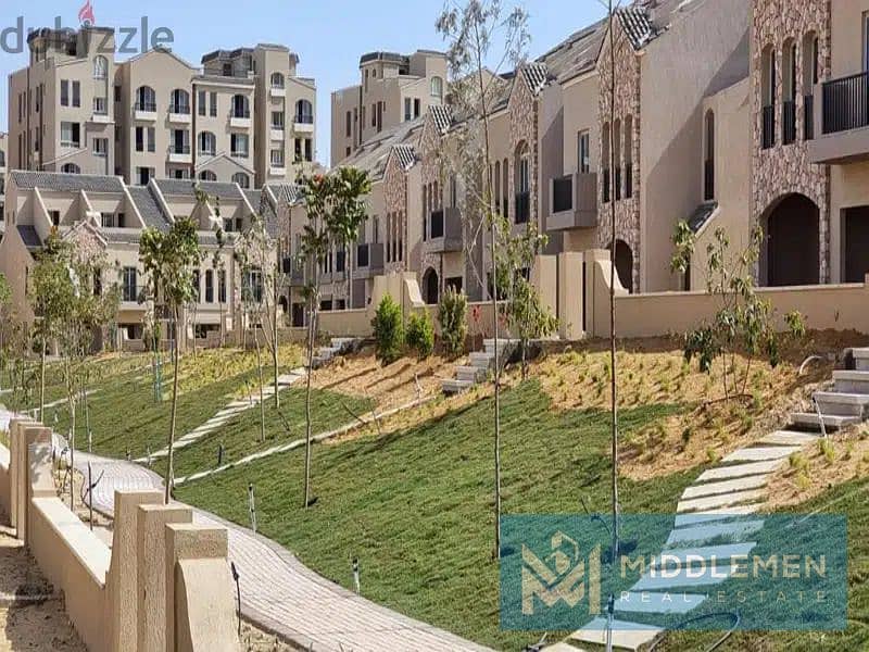 شقة  125  متر موقع  متميز جرين سكور مستقبل سيتي  green  square 5