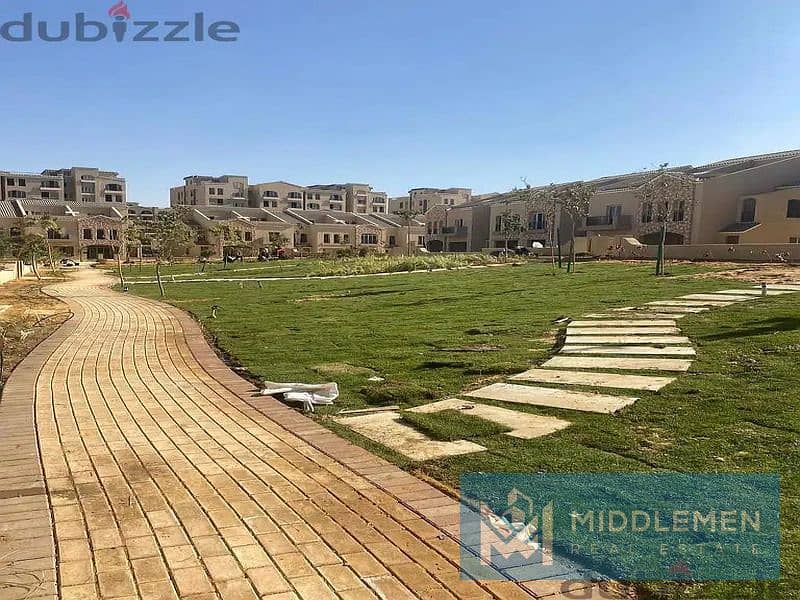 شقة  125  متر موقع  متميز جرين سكور مستقبل سيتي  green  square 7