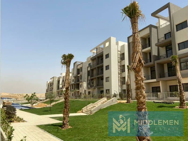 apartment 182m fully finished installment till 2031 villas view , moon residence al marasem 2