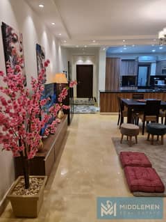 apartment for rent 144m fully finished Kitchen & ACS and furnished lake view new cairo 0