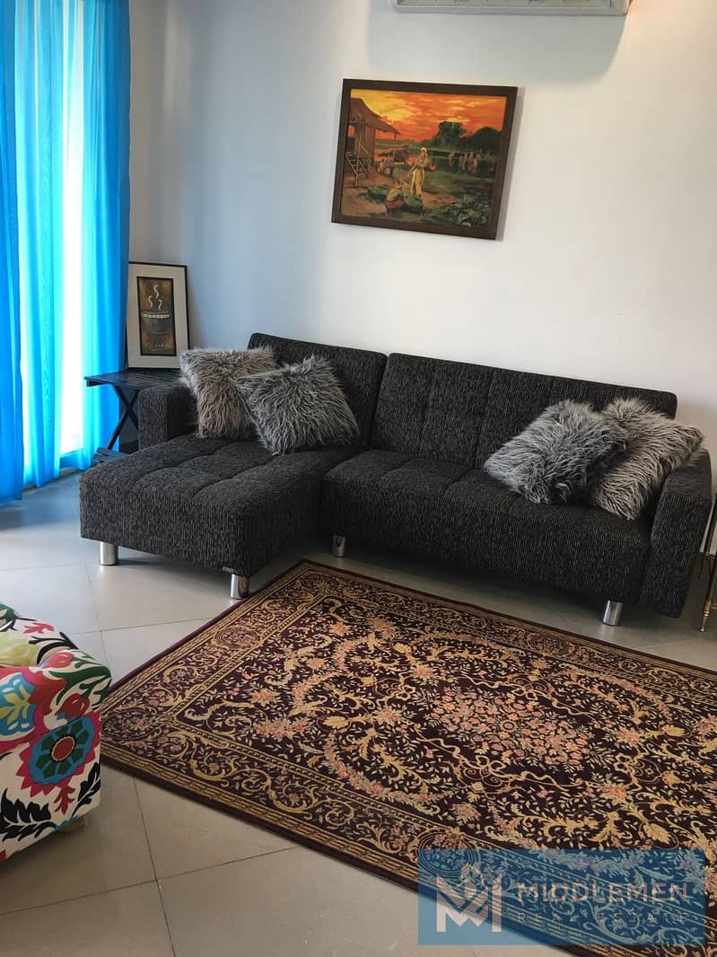 apartment for rent 211m fully finished kitched &acs and furnished , park view new cairo 0