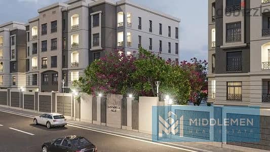 Studio 76m view villas fully finished with acs prime location , zed east new cairo 12