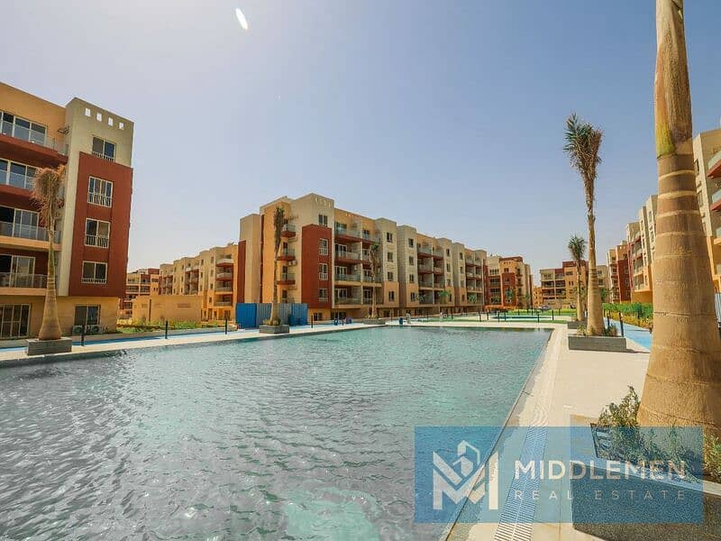 apartment 225 m view landscape corner bahary , promenade new cairo 4