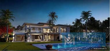 villa standalone 700m under market price fully finished swan lake katameya new cairo