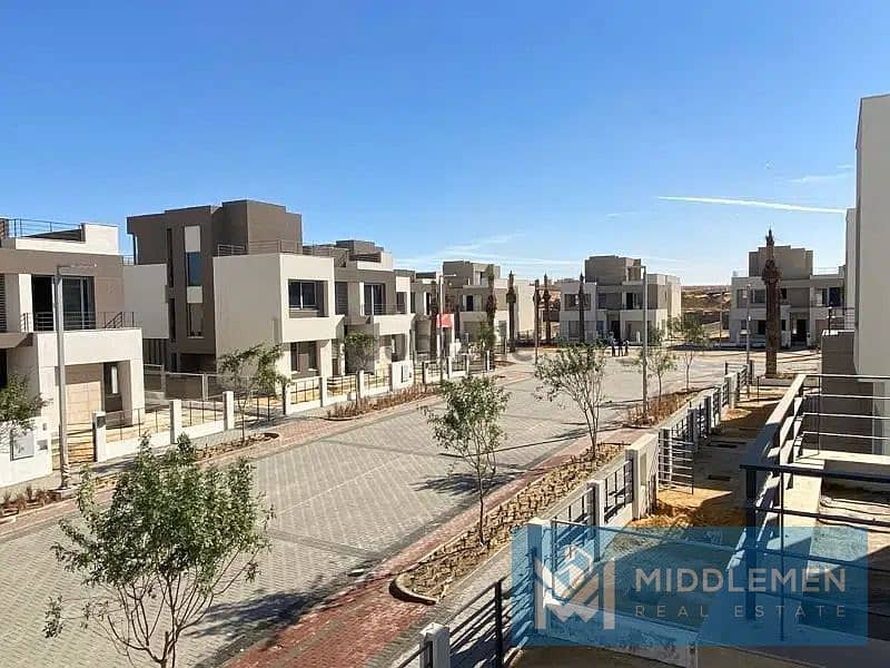 توين هاوس 340م جاردن 175م استلام فوري  بالم هيلز التجمع الخامس palm hills 3