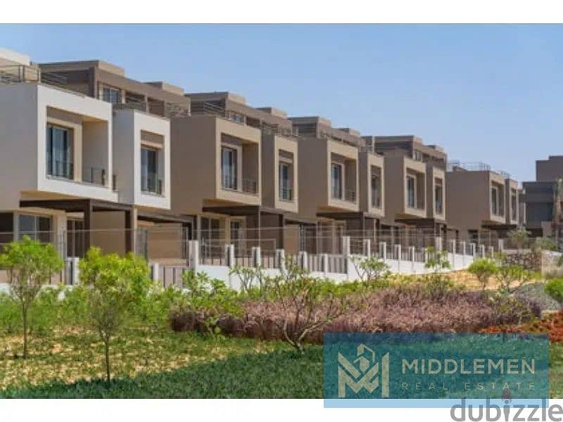 توين هاوس 384 م  جاردن 314 م استلام فوري  بالم هيلز التجمع الخامس palm hills 6