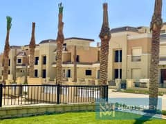 town house corner 174vm garden 196 m prime location delivered Sarai mostkbal city 0