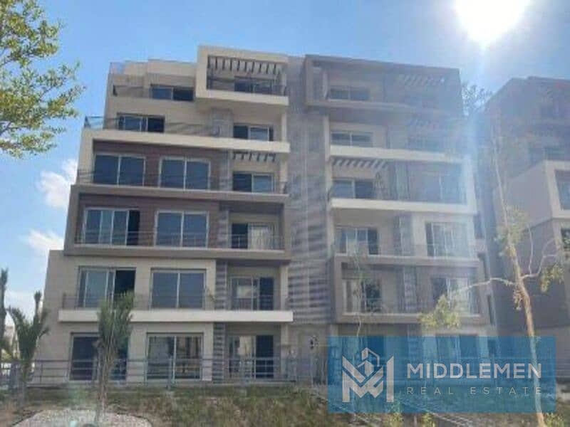 apartment 134m very prime location direct on lagoon fully finished palm hills new cairo cleo 7