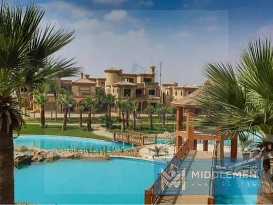 standalone villa  800 m garden 1000 m  lake and landscape  view prime location   lereve new cairo 6