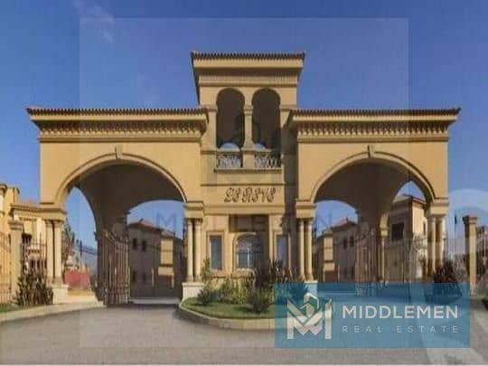 standalone villa  800 m garden 1000 m  lake and landscape  view prime location   lereve new cairo 7