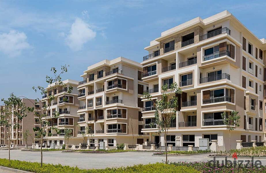 Own an apartment at a special price in Sarai Compound, Egypt City 9