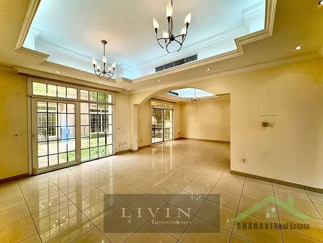 Villa corner 3 floors, 5 rooms for sale at the price of an apartment with an open view on the landscape in front of Madinaty in Sarai Compound 3