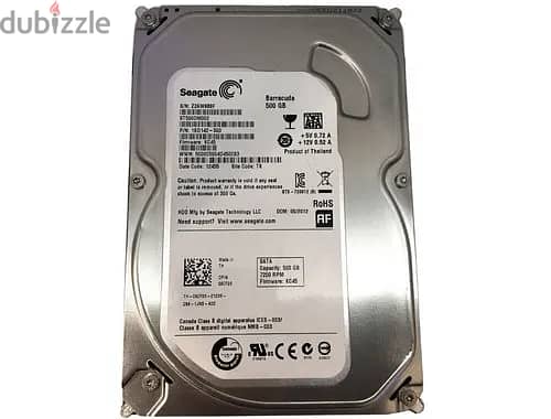 هارد ديسك seagate barracuda 500g 1