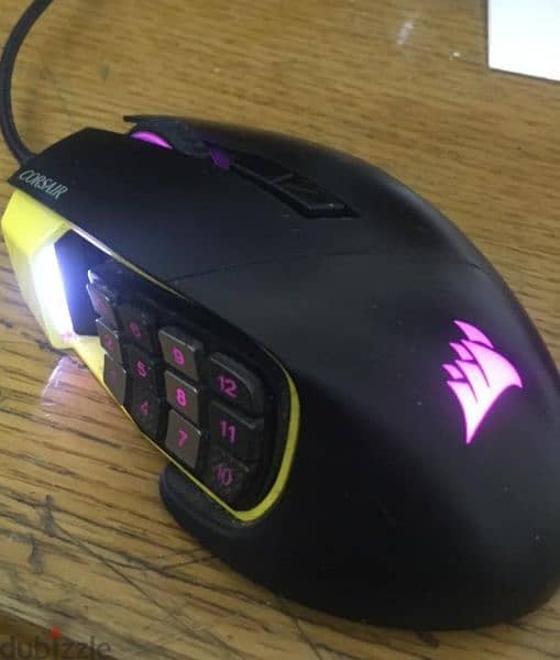 Gaming Mouse Crosair Scimitar Pro RGB 8