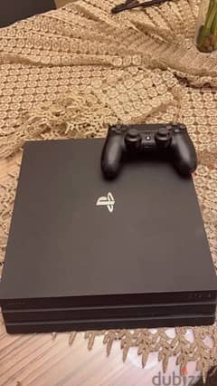 ps4 pro with 1 controller 1tb 0