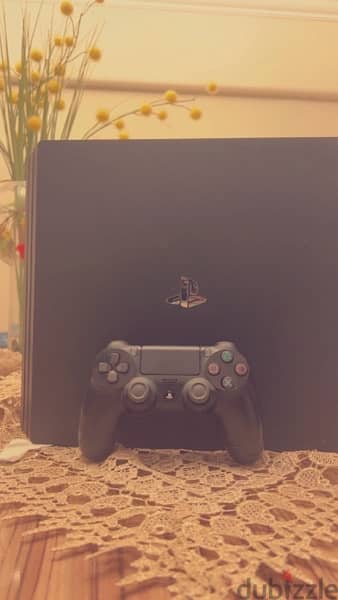 ps4 pro with 1 controller 1tb 1