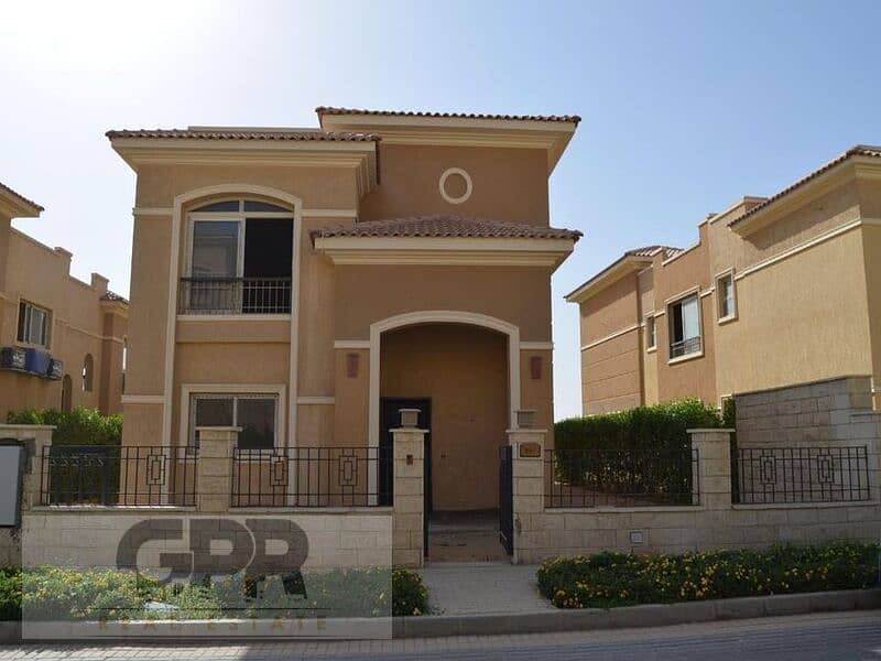 فيلا تاون هاوس للبيع بسعر مميز في ستون بارك التجمع الخامس  - Townhouse For Sale In Stone Park In Fifth Settlement 5