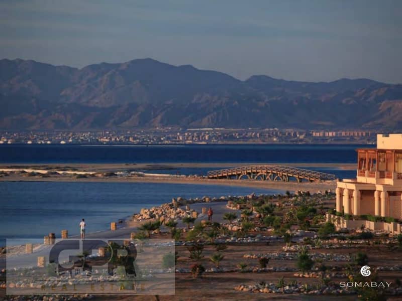 شالية للبيع على الاجون lagoon في سوما باى Soma bay الغردقة Hurghada( prime location from lagoon,sea and pool ) 6