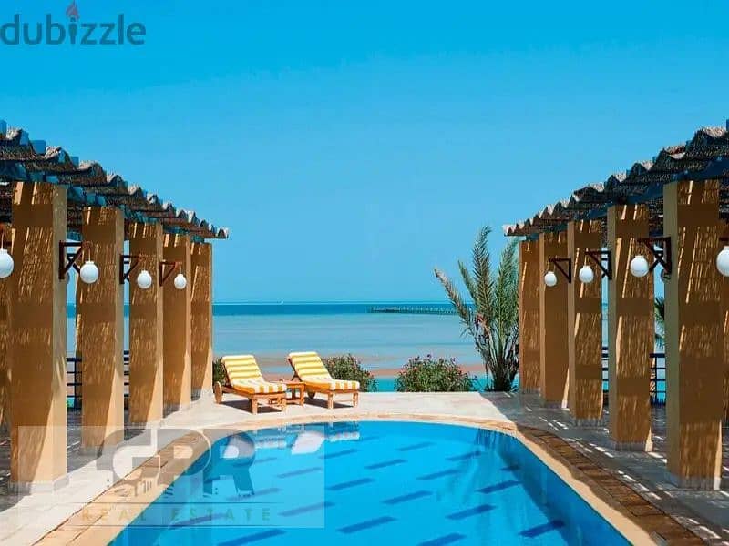 للبيع باحلى لوكيشن فيلا ببرايفت بوول على البحر فى سهل حشيش UNDER MARKET PRICE Villa with private pool on sea for sale in Sahl Hasheesh Red Sea 8