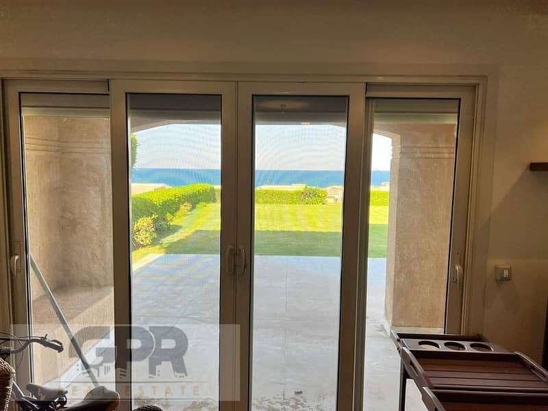 شالية + جاردن خاص للبيع باحلى فيو بانوراما بحر قرية تلال الساحل الشمالي Chalet with panoramic view on sea for sale in Telal North Coast 1