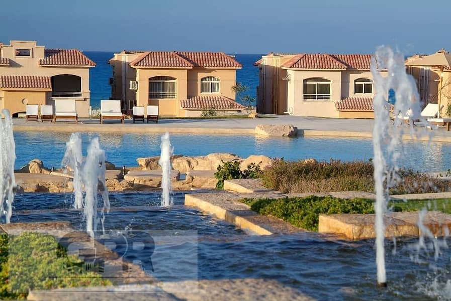 شالية + جاردن خاص للبيع باحلى فيو بانوراما بحر قرية تلال الساحل الشمالي Chalet with panoramic view on sea for sale in Telal North Coast 3