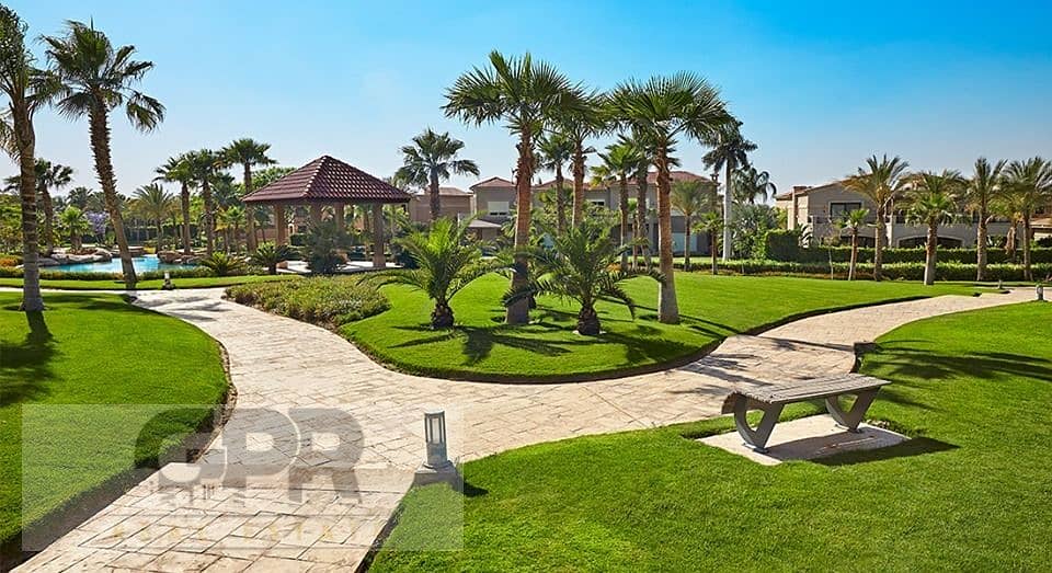 على طريق السويس فيلا استاندالوان للبيع في كمبوند سوان ليك حسن علام التجمع الاول  Standalone Villa for sale in Swan Lake by Hassan Allam New Cairo 4