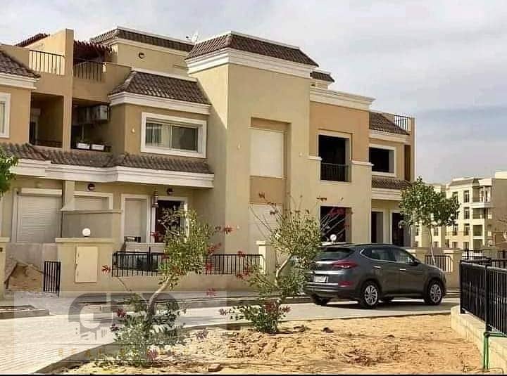 فيلا للبيع بخصم 4 مليون في كمبوند سراي القاهرة الجديدة امام مدينتي | Villa for sale, 202 meters, in Sarai Compound, New Cairo, Sarai 0