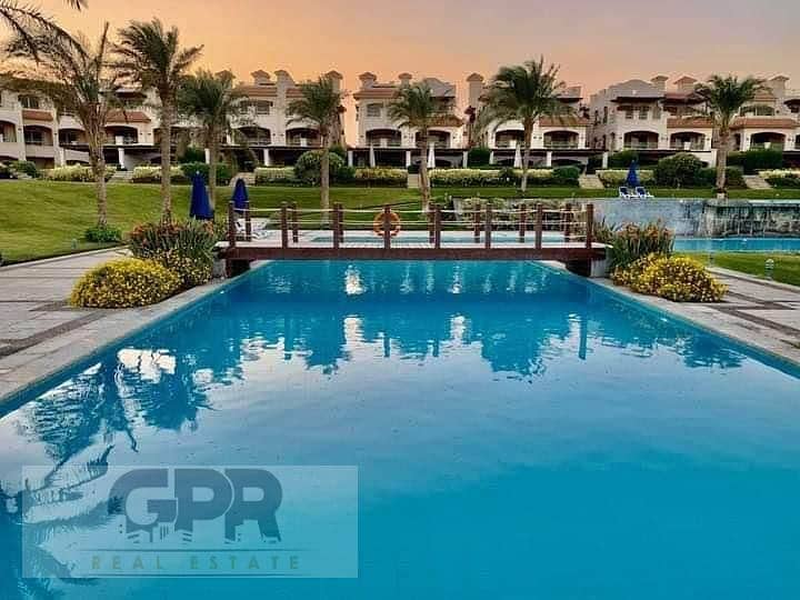 Panoramic sea view fully funished chalet ( 150sqm) next hacienda west / سي فيو شاليه 3غرف نوم متشطب في لافيستا جاهز للتعاقد 11