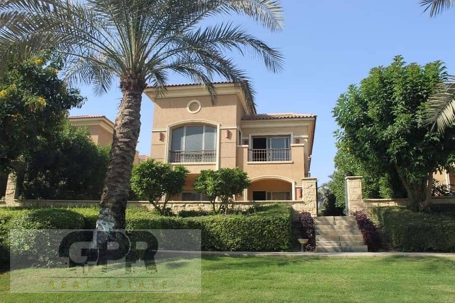 فيلا مستقلة للبيع في كمبوند ستون بارك مساحه كبيره بمقدم 10% | Independent villa for sale in Stone Park Compound, large area, 10% down payment 4