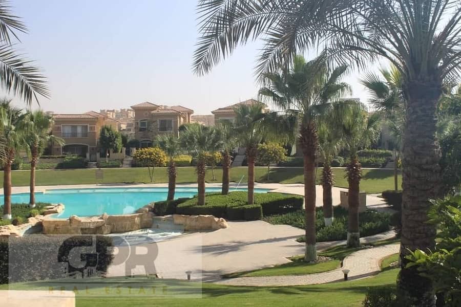 فيلا مستقلة للبيع في كمبوند ستون بارك مساحه كبيره بمقدم 10% | Independent villa for sale in Stone Park Compound, large area, 10% down payment 5