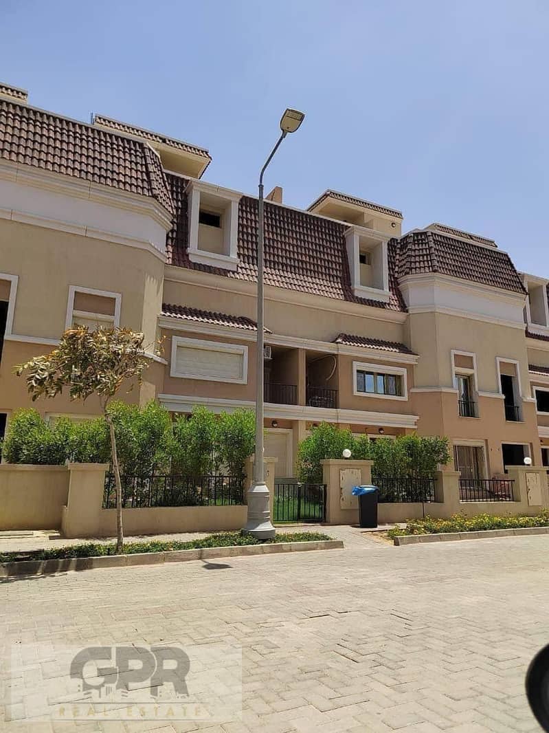 Distinctive villa for sale in Sarai, New Cairo, at a snapshot price 6