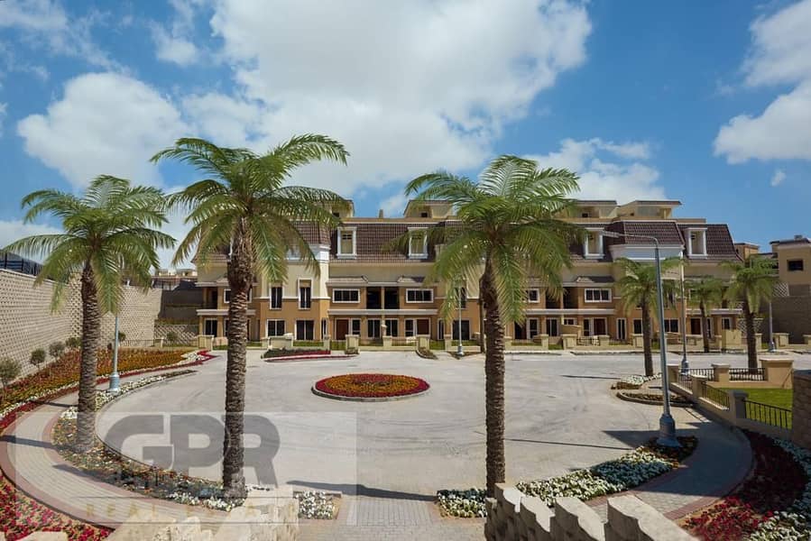 Distinctive villa for sale in Sarai, New Cairo, at a snapshot price 7