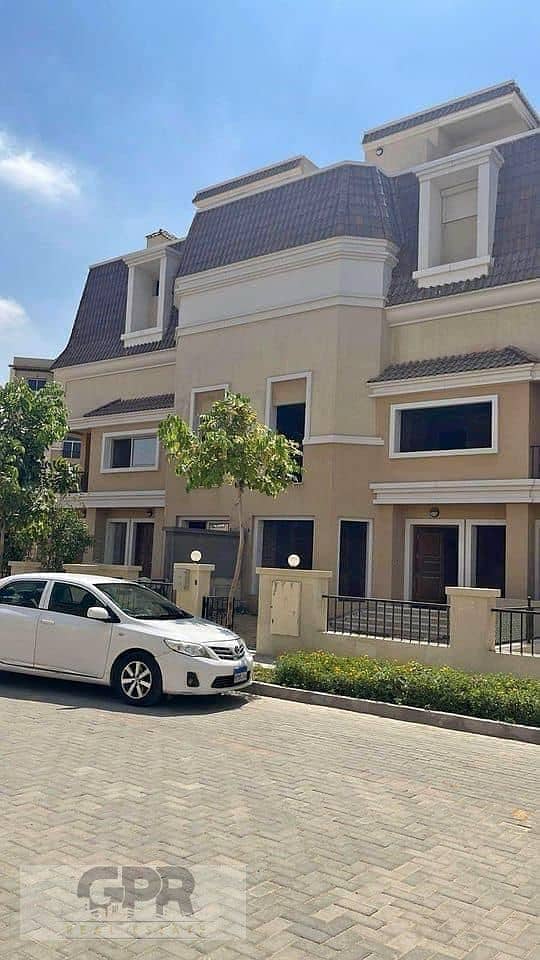 Distinctive villa for sale in Sarai, New Cairo, at a snapshot price 8