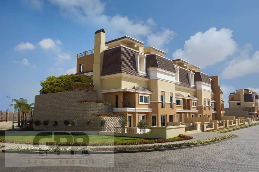 Distinctive villa for sale in Sarai, New Cairo, at a snapshot price 10