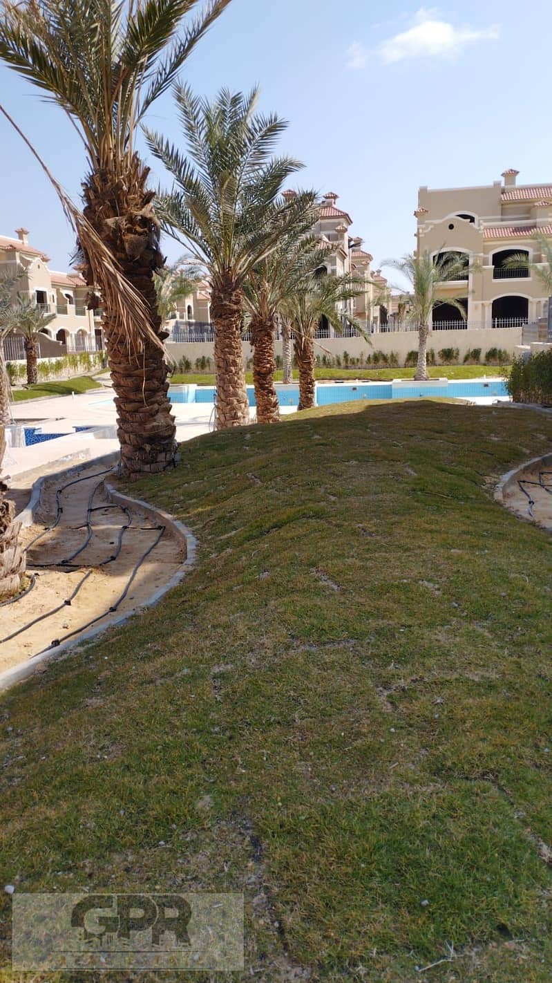 Townhouse for immediate sale in Patio Prime Compound in El Shorouk 9