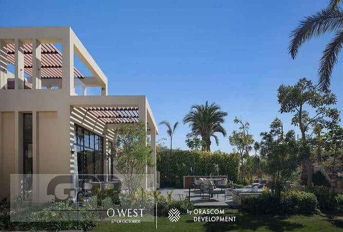 O West October Orascom   توين فيلا للبيع في اكتوبر 393م بالقرب من مول مصر كمبوند او ويست 4