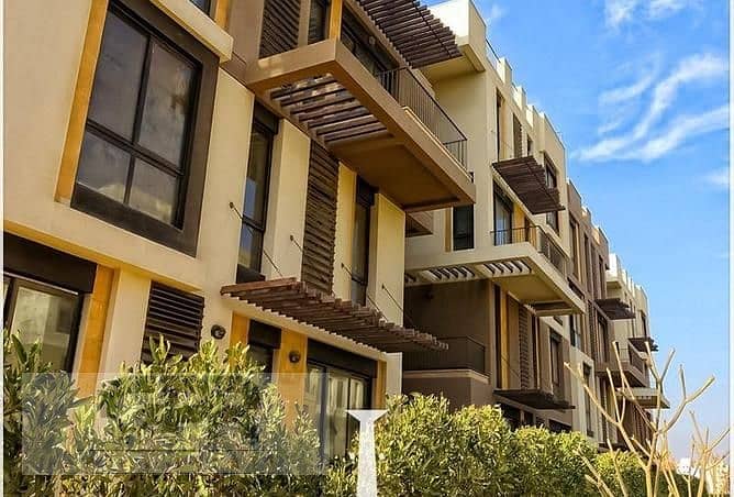 Garden duplex for sale in Stone Park New Cairo 172m with installments   ستون بارك  قطامية التجمع الخامس 2