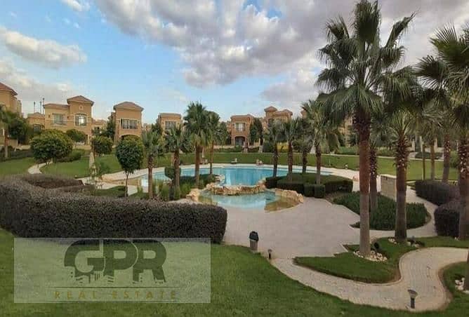 Garden duplex for sale in Stone Park New Cairo 172m with installments   ستون بارك  قطامية التجمع الخامس 18