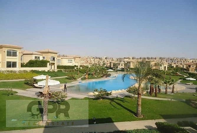 Garden duplex for sale in Stone Park New Cairo 172m with installments   ستون بارك  قطامية التجمع الخامس 23