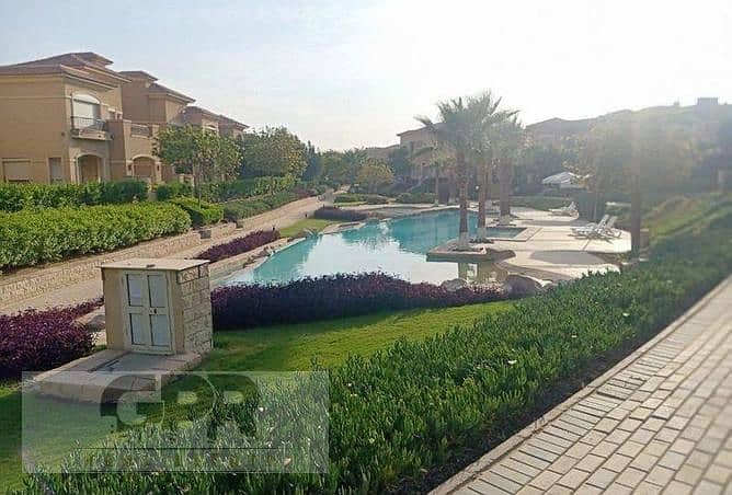 Stone Park Katameya New Cairo  دوبلكس بجاردن للبيع في  ستون بارك  قطامية 172 م باقساط بجوار قطامية هايتس 24