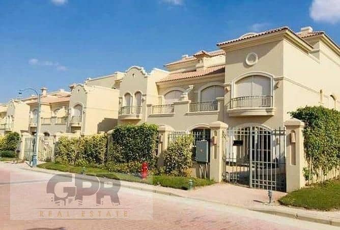 Classic town villa 248m ready to move with installments 4y in La Vista Patio Prime El  Sherouk  باتيو برايم  لافيستا الشروق 5