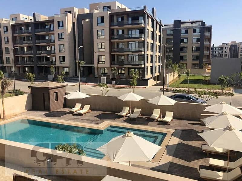 Ready to move apartment for sale in Azad New Cairo 190m with installments 8