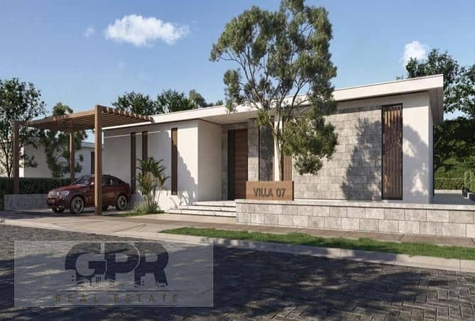 Finished townhouse villa for sale in Hills Of One New Zayed October 200m with installments  الشيخ زايد اكتوبر هيلز او وان 11