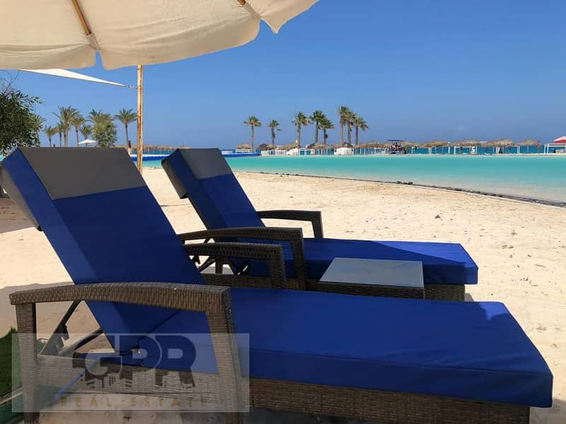 شاليه للبيع فى هاسيندا  ووتر فى سيدي حنيش /Chalet for sale in Hacienda Water in Sidi Heneish 2