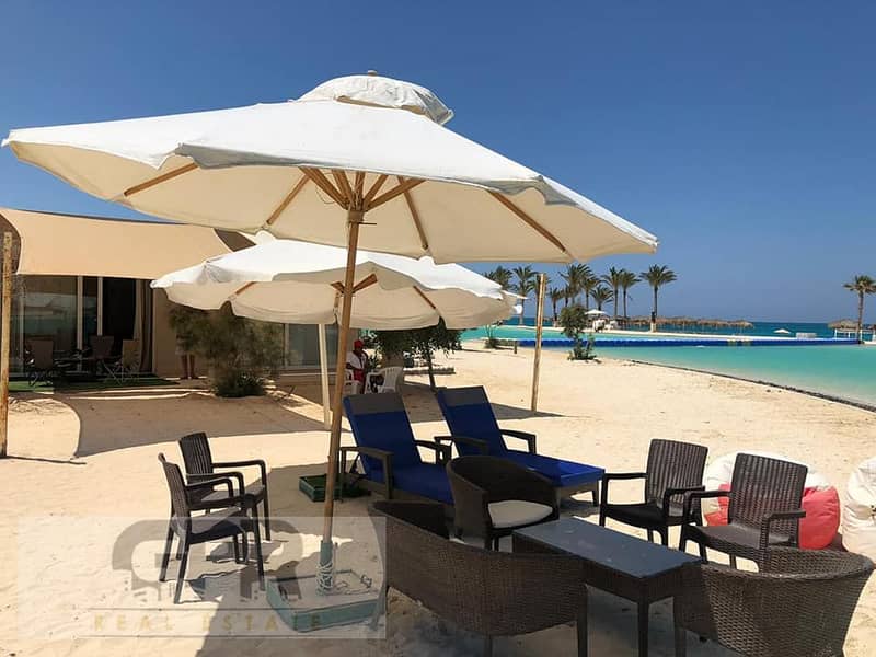 شاليه للبيع فى هاسيندا  ووتر فى سيدي حنيش /Chalet for sale in Hacienda Water in Sidi Heneish 3