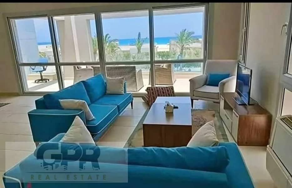 شاليه للبيع على البحر فى الساحل الشمالي /Chalet for sale on the sea in the North Coast 4